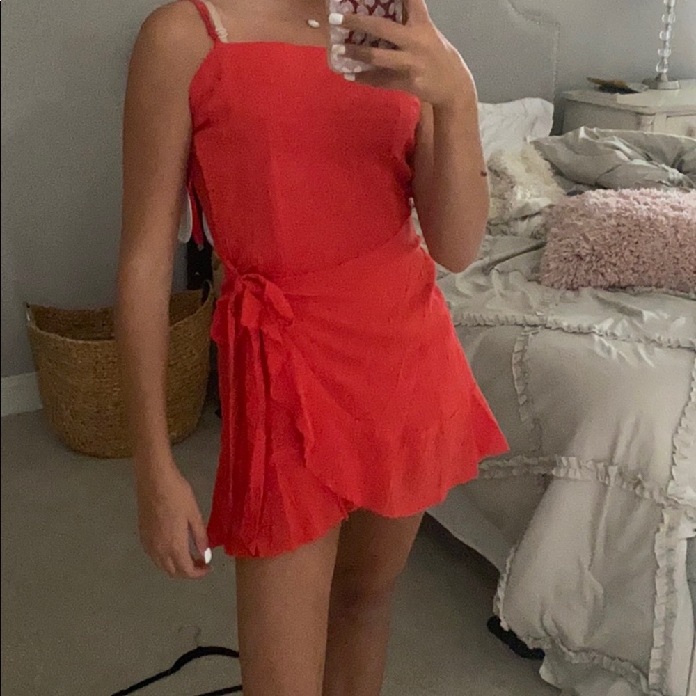 Wrap Tie Dress